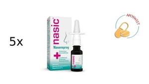 5x Nasic Nasenspray für Erwachsene, 15 ml, PZN 10065578 - Bild 1 von 6