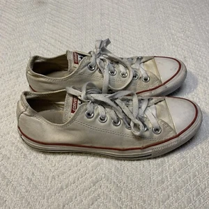 Women’s 7 Men’s 5 - Converse Chuck Taylor All Star Low Optic White Gebraucht -LESEN - Bild 1 von 14