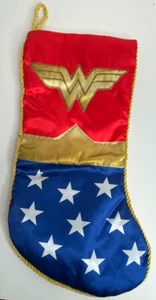 Wonder Woman Kurt S. Adler Calza Natalizia, Tessuto Raso 19 Pollici Ragazza Power - Foto 1 di 8