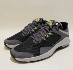 Nike Air Max Alpha Trainer Men's Size 7 W 8.5 Sneakers Grey/Silver AA7060-006 - Picture 1 of 8