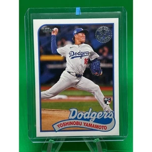 2024 Topps Update 35th Anniversary Yoshinobu Yamamoto RC Los Angeles Dodgers - Bild 1 von 2