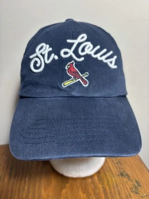 Gorra de los Cardenales de San Luis Gorra Correa Trasera Ajustable Talla Única '47 Marca Azul MLB Foto 1 de 4