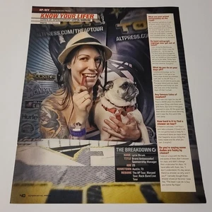 Artículo/recorte Lydia Shrum 1 página - Imagen 1 de 1