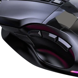Gaming Mouse 12000 DPI Programmable Buttons RGB Backlit Wired Gaming Mouse F BEA - Picture 1 of 12