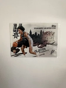 2025-26 Topps Basketball Clutch City Prospects Rookie RC CC-2 Dylan Harper  - Bild 1 von 2