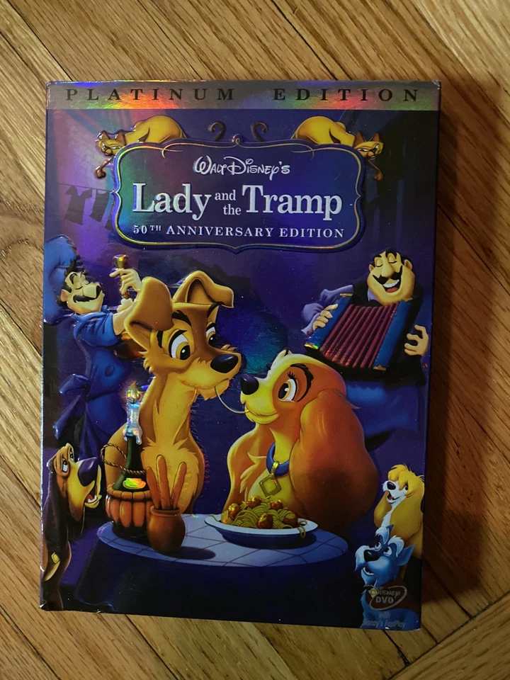 Disney’s Lady and the Tramp 50th Anniversary 2-Disc DVD Platinum Edition - Image 1 of 1