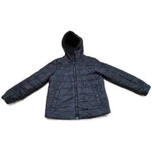 Michael Kors Niños Negro Puffer Chaqueta Abrigo con Capucha Invierno Talla 10/12 - Imagen 1 de 7