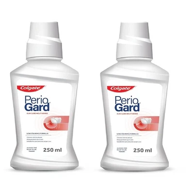 Colgate Gum Care Mouthwash Liquid (Pack of 2 x 250 ml) (Complete Oral Care) F/S.