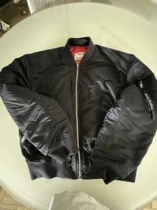 Acne Studios Mario Navy 52 Chest Nylon Bomber - Picture 1 of 6