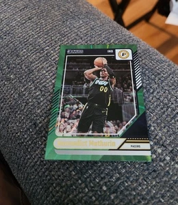 2024-25 Donruss Basketball Bennedict Mathurin #127 Green Holo Laser Pacers - Picture 1 of 2