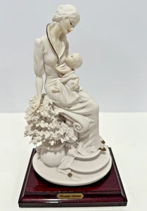 Figura Madre e Niño Giuseppe Armani Florencia Italia 9.5" Alto - Imagen 1 de 5