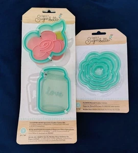 Sweet Sugarbelle Country Rose 7 Piece Set & 4 Piece Flower Cookie Cutter Set - Picture 1 of 16