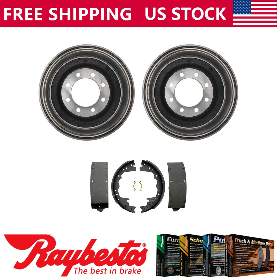 Kit trasero tambores de freno y zapatas de freno para camioneta Dodge Ram 2500 1999-2003 - Raybestos Foto 1 de 4