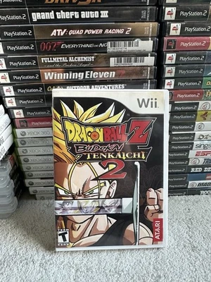 Dragon Ball Z: Budokai Tenkaichi 2 (Nintendo Wii, 2006) Complete CIB Tested - Image 1 of 3