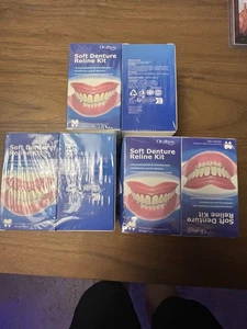 Lot Of 2 Oralhoe, Silicone Reline Denture Set - Picture 1 of 3