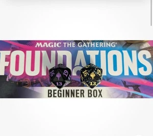 MTG Foundations Anfänger Box Kit 20-seitige Spindown Würfel - neu, kostenloser Versand - Bild 1 von 1