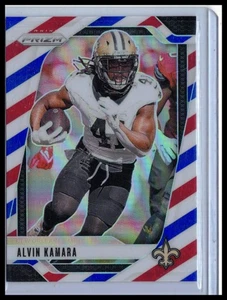 2024 Panini Prizm #204 Alvin Kamara Red White and Blue - Picture 1 of 2