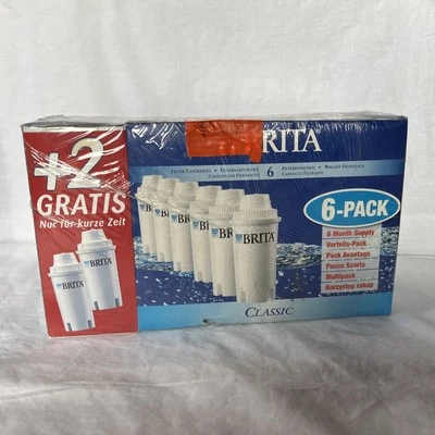 Brita Classic Pitcher Water Filter Replacement Cartridge 8 pack Sealed / Germany - Image 1 of 4