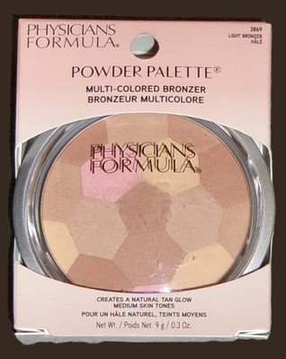 Physicians Formula Powder Palette Multi-Colored Bronzer Light 3869 0.3 oz NEW - Image 1 of 2