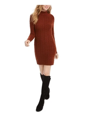 Kit + Vestido Sky Mujer Naranja Manga Larga Debajo de la Rodilla Body Con L Foto 1 de 4