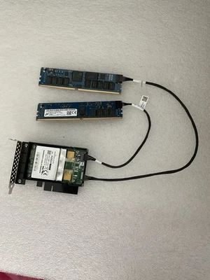 Micron 2X16GB 1RX4 NN4-2933Y-RZZZ-11 ECC NVRDIMM RAM +AGIGA9824-103JCB - Image 1 of 3