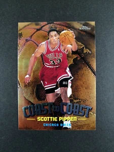 SCOTTIE PIPPEN - Coast to Coast 1998-99 Topps Chrome NBA Basketball #CC2 - Picture 1 of 2