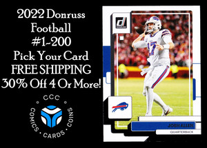 2022 Donruss Football #1-200 You Pick Complete Your Set FREE Shipping