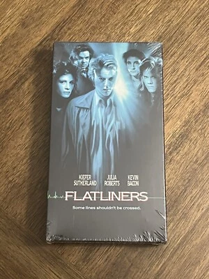 Flatliners VHS 1991 Factory Sealed Vintage Horror Kevin Bacon Julia Roberts. G - Image 1 of 4