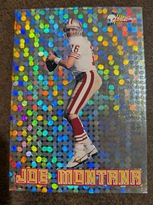 Joe Montana 1993 Pacific Circular Prism Insert 13 of 20 HOF 49ers - Picture 1 of 2