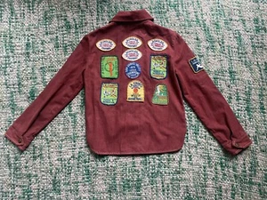 Vintage Billy The Kid Jungen Gr. 14 Jacke 70er Jahre mit 11 L.A.County Jugend Sport Patches - Bild 1 von 10