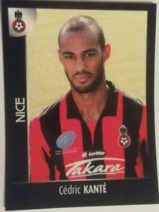 PANINI - FRANCE FOOT 2008 - N° 324 - CEDRIC KANTE - NICE 
