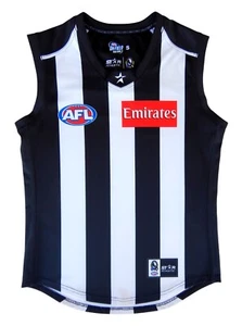 Camiseta deportiva de fútbol americano local Collingwood Magpies AFL 2013 Guernsey Jumper - talla pequeña - Imagen 1 de 9