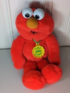 Muñeca de peluche vintage 1993 ABC ELMO Plaza Sésamo cantando - falta parte cantora - Imagen 1 de 5
