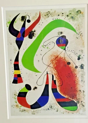 Lithographie von Joan Miro La nuit - die Nacht - Bild 1 von 4