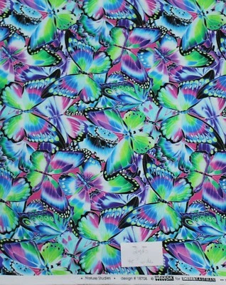 1 Yards of "Nature Studies" 100% Cotton Screen Print - Image 1 of 2