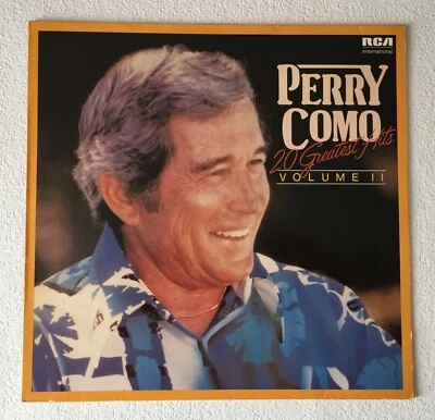 PERRY COMO ~ 20 GREATEST HITS VOL.2 ~ 1981 GERMAN VINYL LP RECORD ~ RCA NL 89020 - Image 1 of 4