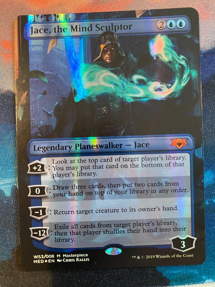 MTG War of the Spark Mythic Edition Jace the Mind sculptor Foil - Image 1 of 1