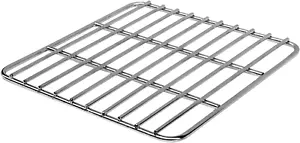 CAMPINGMOON Stainless Steel Coal Bed Charcoal Fire Grate Grill Grate 6.7X6.7-Inc - Picture 1 of 12