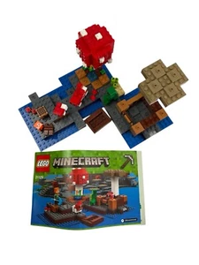 LEGO Minecraft The Mushroom Island 21129 Manual - No Box - Picture 1 of 9