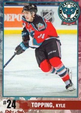 2017/18 Kelowna Rockets - KYLE TOPPING [Vasteras IK] HockeyAllsvenskan