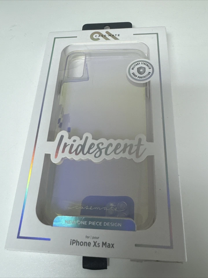 Apple iPhone XS Max Case Cover case Mate  Iridescent One Piece Design - Image 1 of 1