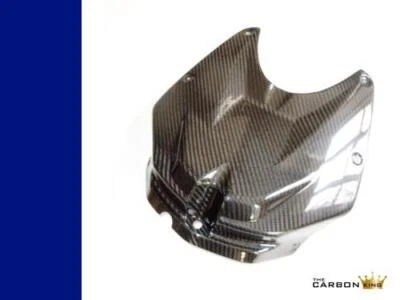 BMW S1000RR 2009-2011 CUBIERTA TANQUE DE CARBONO BRILLANTE SARGA TEJIDO FIBRA GASOLINA HP4 Foto 1 de 4