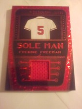 2022 Leaf In The Game Sole Man Freddie Freeman Red Shoe Patch MINT #/35