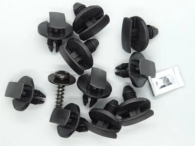 1 x Wheel Arch Repair Wheel Arch Tray Clips for Citroen C3 C4 C5 Peugeot 207 307 - Image 1 of 2