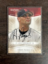 Albert Pujols 2005 SkyBox Autographics #50 St Louis Cardinals