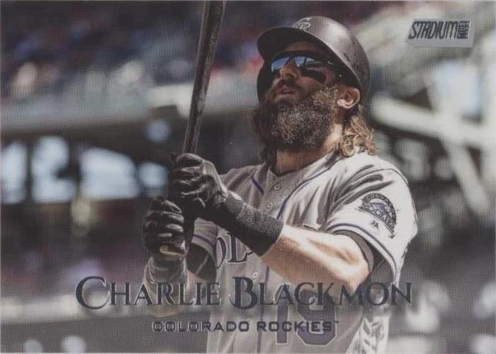 2019 Topps Stadium Club - Charlie Blackmon #21
