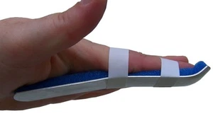 Soporte para férula de dedo de la canaleta para dedos atascados y lesionados - Imagen 1 de 1