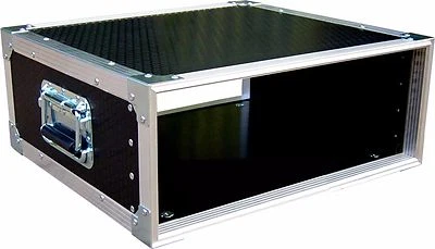 4U 19" Rack Sleeve Amp Mount Swan Flight Case for Studio Install (Hex)