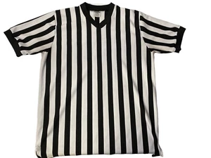 McDavid Men's XL Referee Striped Shirt EUC - Picture 1 of 5