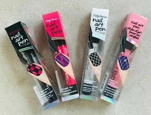 Sally Hansen NAIL ART PEN CHOOSE YOUR COLOR Custom Nail Design French Mani/Pedi - Picture 1 of 6